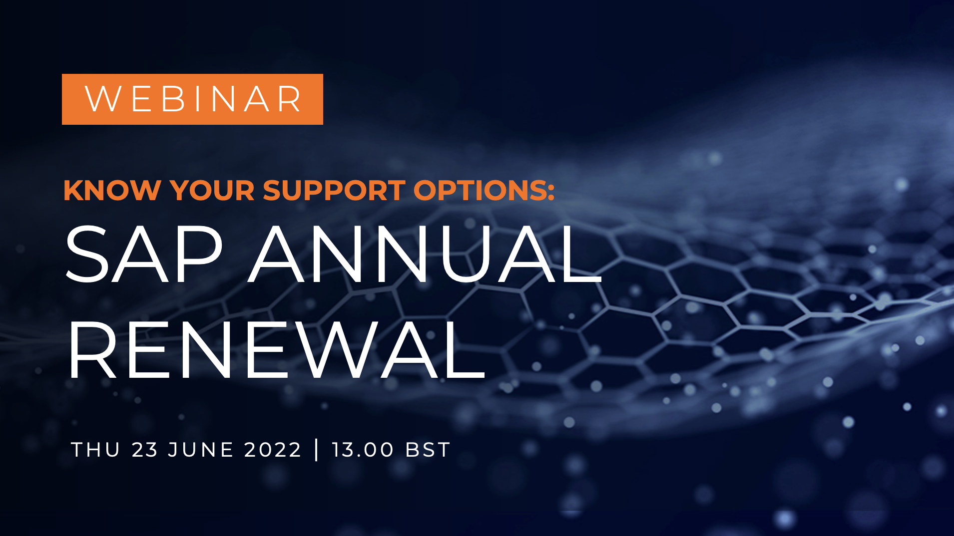 Know Your Support Options SAP Annual Renewal Spinnaker Support