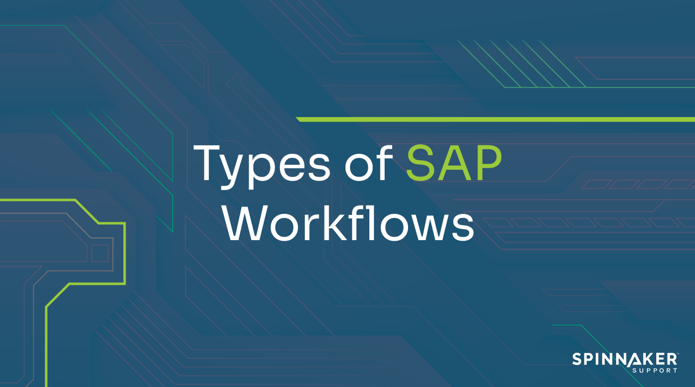 Types of sap workflows
