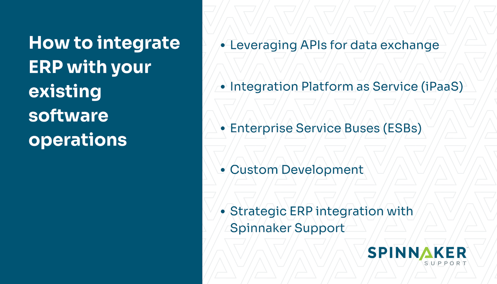 five ways to integrate your software operations with ERP