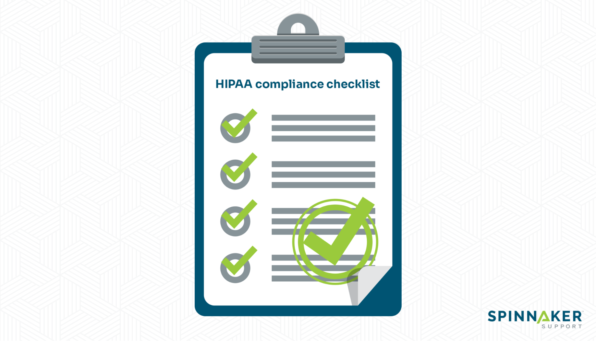 The Complete Hipaa Compliance Checklist For 2024 Spinnaker Support 0902