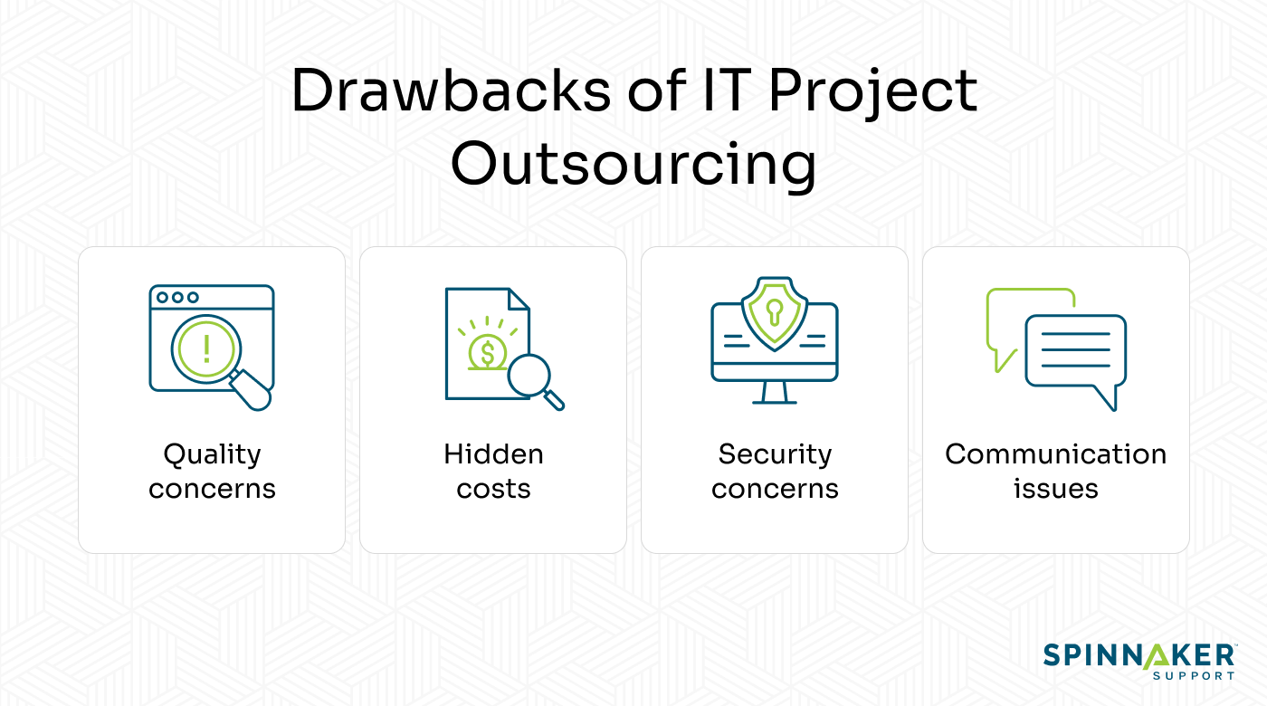 The downsides of outsourcing IT projects